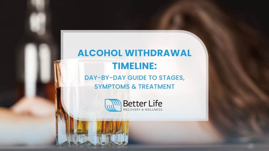 alcohol withdrawal timeline