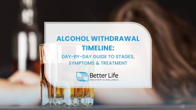 alcohol withdrawal timeline