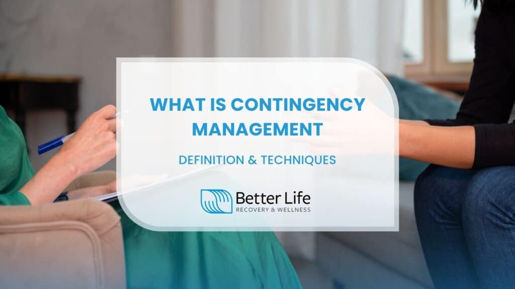 Contingency management in addiction