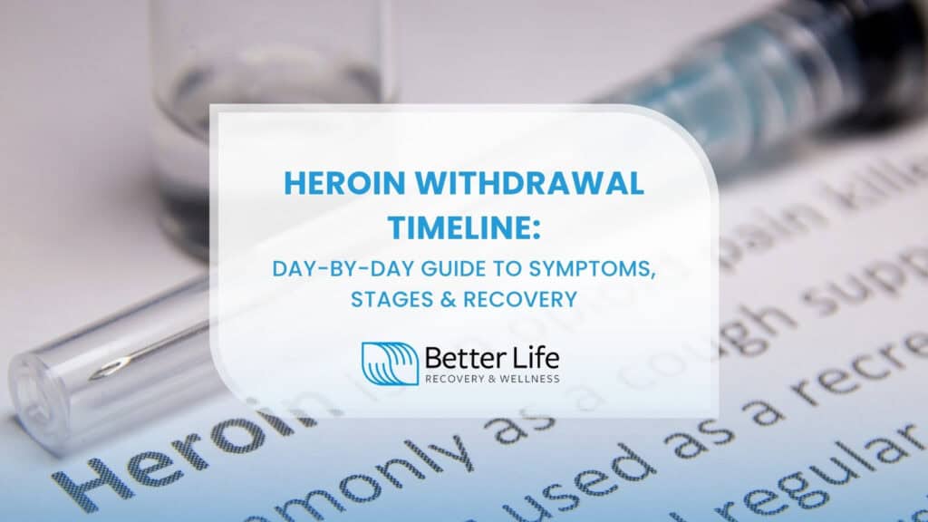 heroin withdrawal timeline